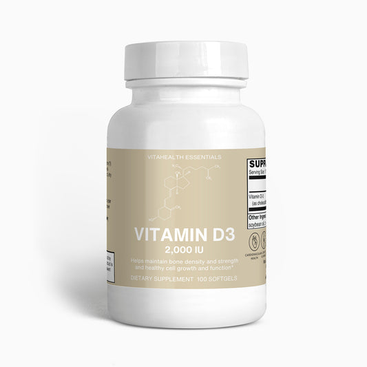 Vitamin D3 2,000 IU (Winter Essentials)